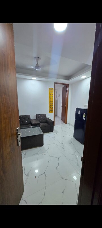 Living Room in 1 BHK Builder Floor at Saket – for Rent