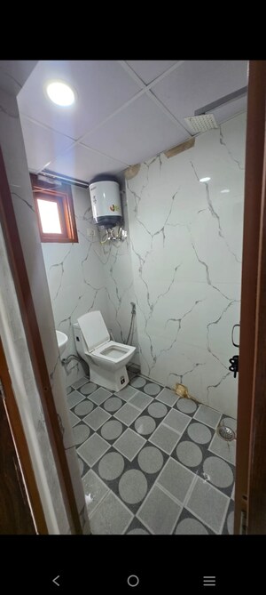 Bathroom in 1 BHK Builder Floor at Saket – for Rent