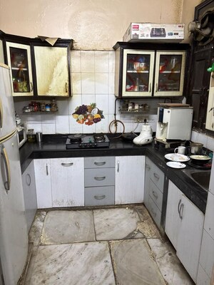 Kitchen in 3 BHK Builder Floor at Kirti Nagar – for Sale