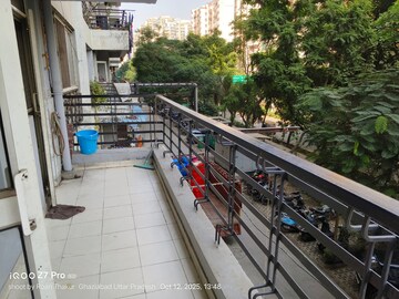 Balcony in 2 BHK Apartment at GH-7 Crossings Republik, Vijay Nagar – for Rent