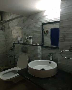 Bathroom in 2 BHK Apartment at Luv Kush Tower, Chembur – for Sale