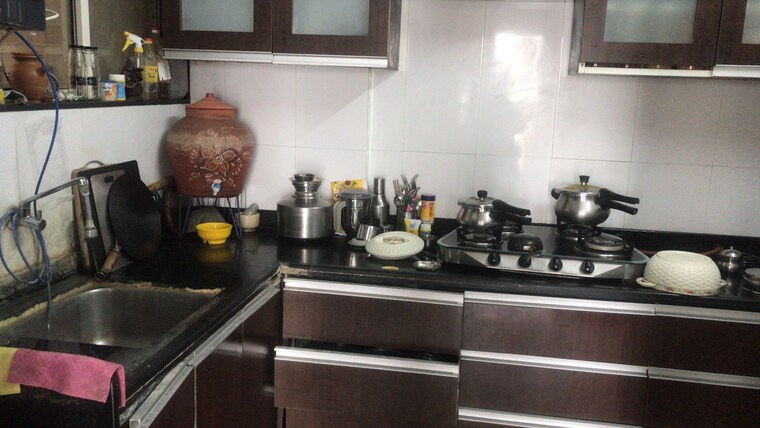 Kitchen, brookefield-willows 2 Bedroom 979 Sq.Ft. Apartment In Pisoli Pune 9456565