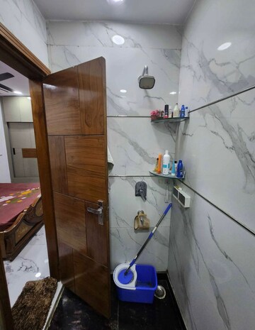 Bathroom in 3 BHK Builder Floor at Paschim Vihar – for Sale