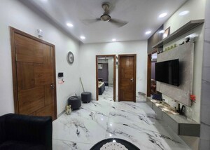 Living Room in 3 BHK Builder Floor at Paschim Vihar – for Sale
