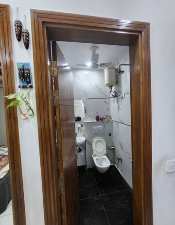 Bathroom in 3 BHK Builder Floor at Paschim Vihar – for Sale