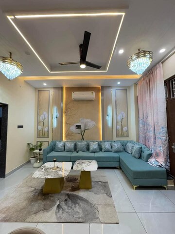 Living Room in 4 BHK Villa at Gandhi Path – for Sale