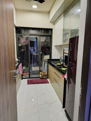 Kitchen in 3 BHK Apartment at Lodha Sterling, Kolshet Road – for Sale