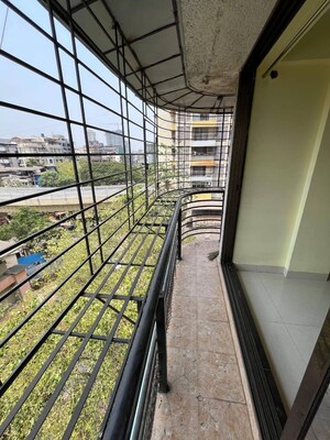Balcony in 1 BHK Apartment at Satyam CHS Naupada, Naupada – for Rent