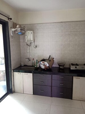 Kitchen in 3 BHK Apartment at Asian Galaxy, Kharghar – for Sale