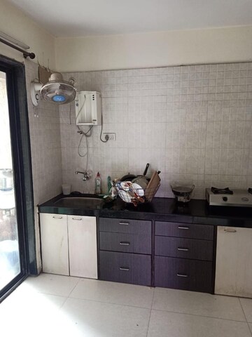 Kitchen in 3 BHK Apartment at Asian Galaxy, Kharghar – for Sale