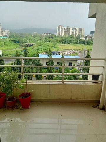 Balcony in 3 BHK Apartment at Asian Galaxy, Kharghar – for Sale