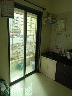Kitchen in 3 BHK Apartment at Asian Galaxy, Kharghar – for Sale