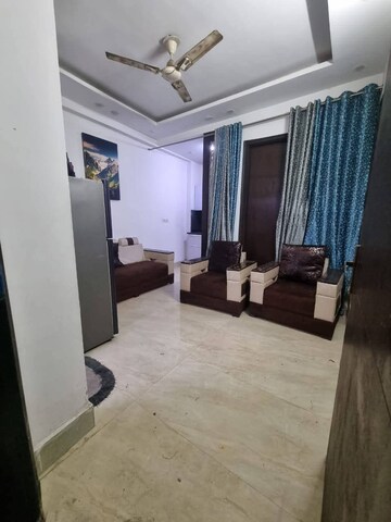 Living Room in 1 BHK Builder Floor at Chattarpur – for Rent
