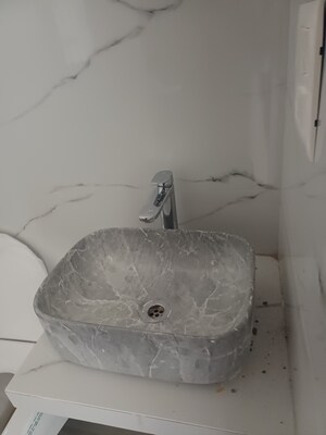 Bathroom in 2 BHK Apartment at Siddhivinayak Habitats, Dadar West – for Rent