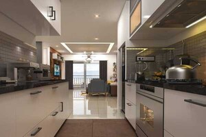 Kitchen in 3 BHK Builder Floor at Sector 7 – for Sale