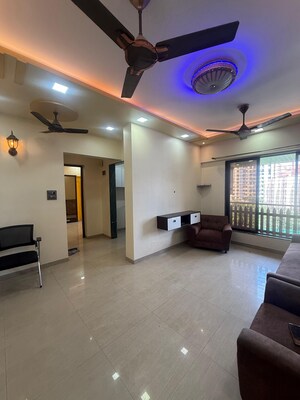 Living Room in 2 BHK Apartment at Kolshet – for Sale