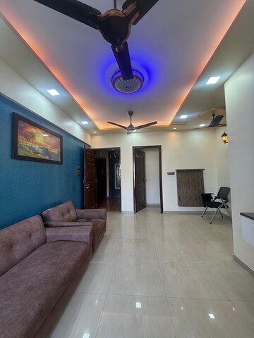 Living Room in 2 BHK Apartment at Kolshet – for Sale