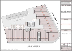 3 BHK Apartment – Map Location View at Hitech Crystal Corner, Kharghar Sector 11 - for Sale