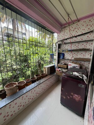 Balcony in 2 BHK Apartment at Wadgaon Sheri – for Rent