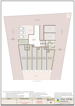 Floor Plan in 2 BHK Apartment at Shree Pote Pallacio, Kharghar Sector 11 – for Sale
