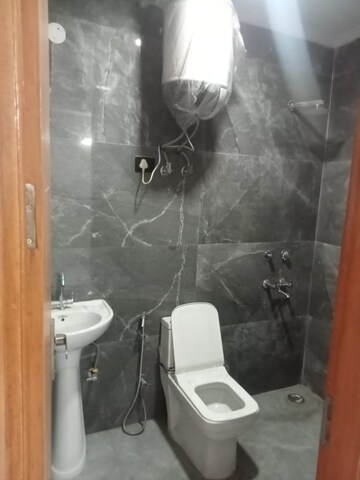 Bathroom in 1 BHK Builder Floor at Freedom Fighters Enclave – for Rent