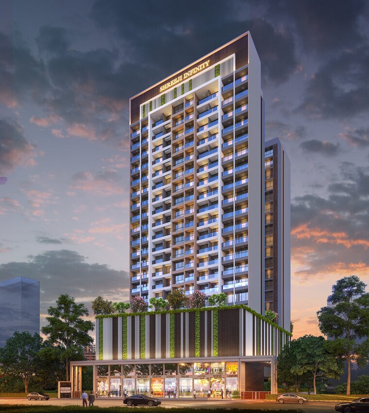 Exterior View, shreeji-infinity 2 Bedroom 819 Sq.Ft. Apartment In Kharghar Sector 11 Navi Mumbai 9457688