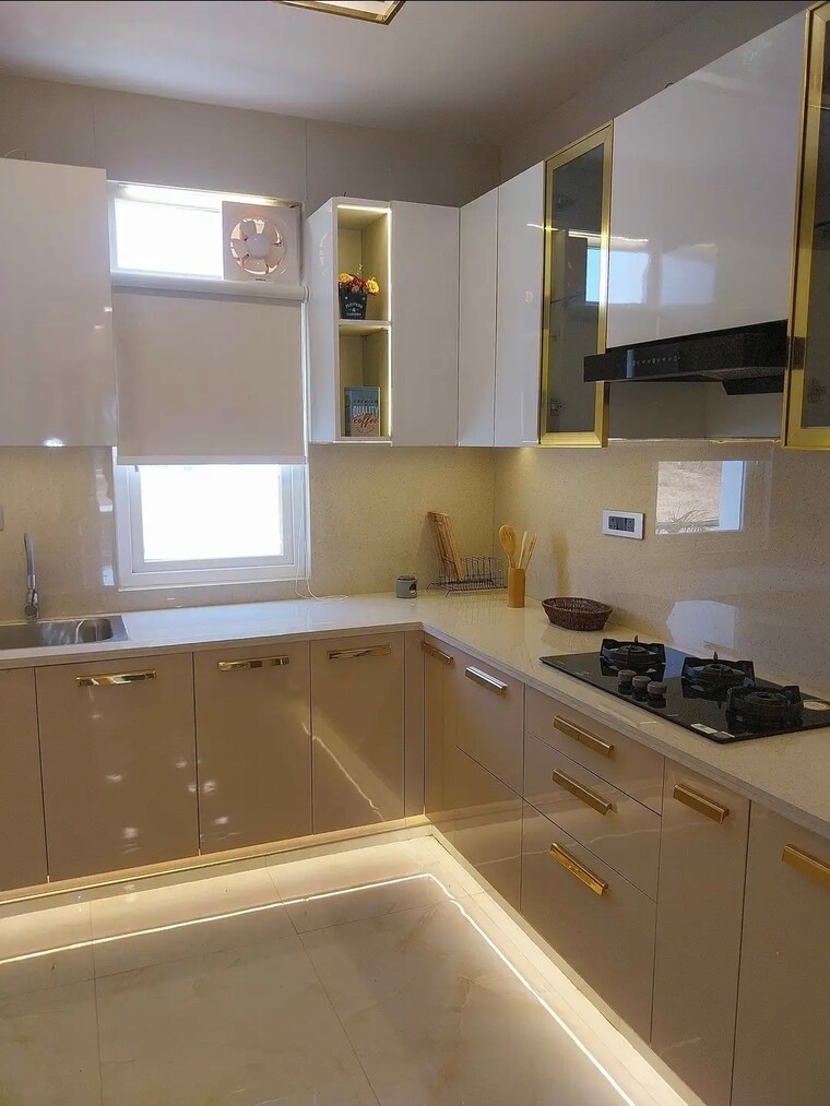 Kitchen, smart-world-gems 3.5 Bedroom 1494 Sq.Ft. Builder Floor In Sector 89 Gurgaon 9457762
