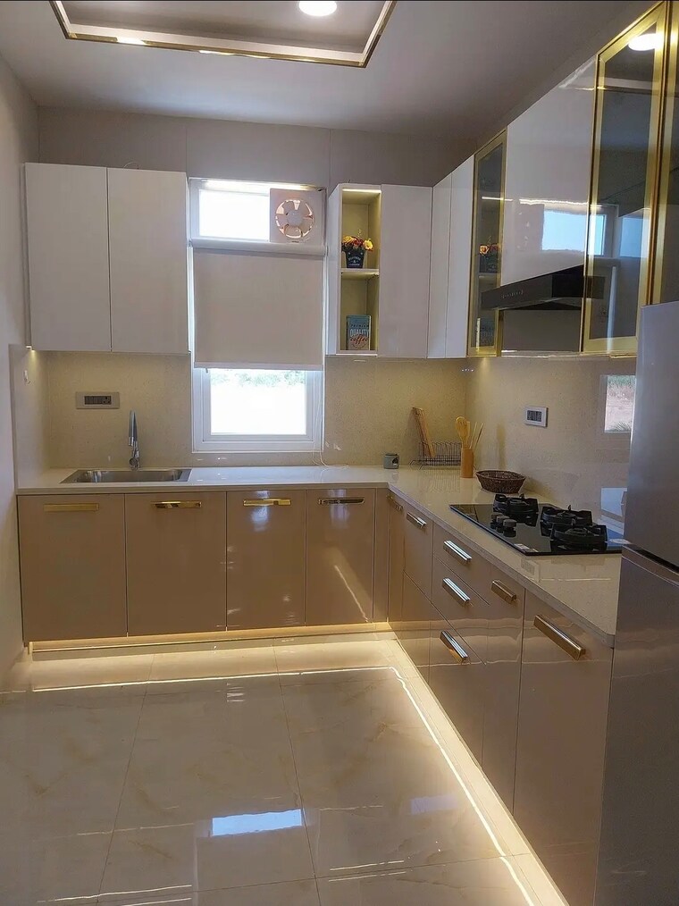 Kitchen, smart-world-gems 3.5 Bedroom 1494 Sq.Ft. Builder Floor In Sector 89 Gurgaon 9457762