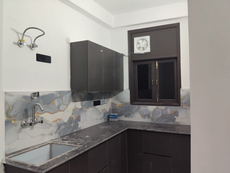 Kitchen, freedom fighters enclave 2 Bedroom 950 Sq.Ft. Builder Floor In Freedom Fighters Enclave Delhi 9457740