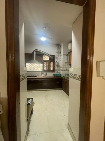 Kitchen in 3 BHK Builder Floor at Greater Kailash I – for Sale