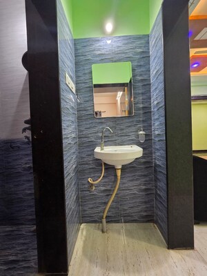 Bathroom in 1 BHK Apartment at Kharadi – for Rent