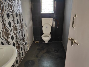 Bathroom in 2 BHK Apartment at Sumeru Devarshi Complex, Narhe – for Rent