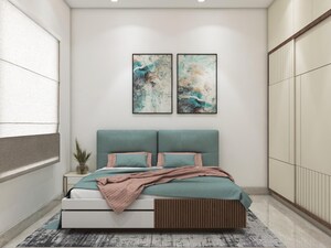 Bedroom in 3 BHK Apartment at Prestige Beverly Hills, Kokapet – for Rent