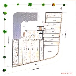 Floor Plan in 2 BHK Apartment at Uma Ananta, Kharghar Sector 11 – for Sale