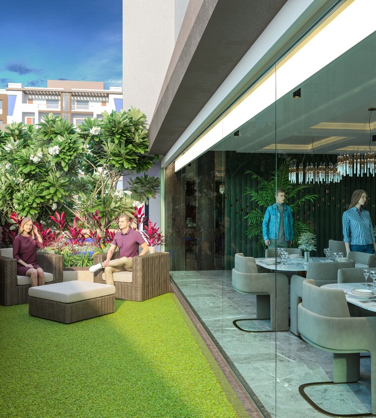 Exterior View, uma-ananta 2 Bedroom 594 Sq.Ft. Apartment In Kharghar Sector 11 Navi Mumbai 9457865