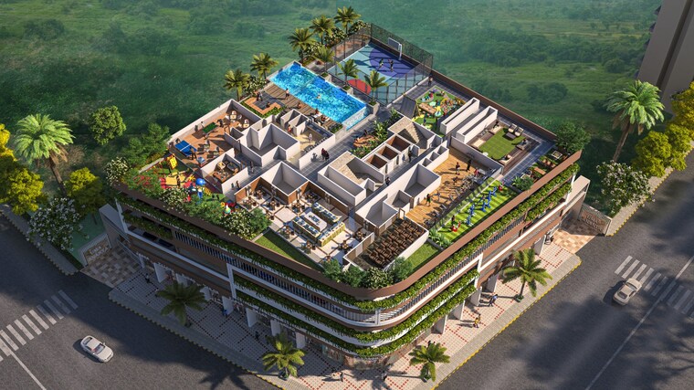 Master Plan, uma-ananta 2 Bedroom 594 Sq.Ft. Apartment In Kharghar Sector 11 Navi Mumbai 9457865