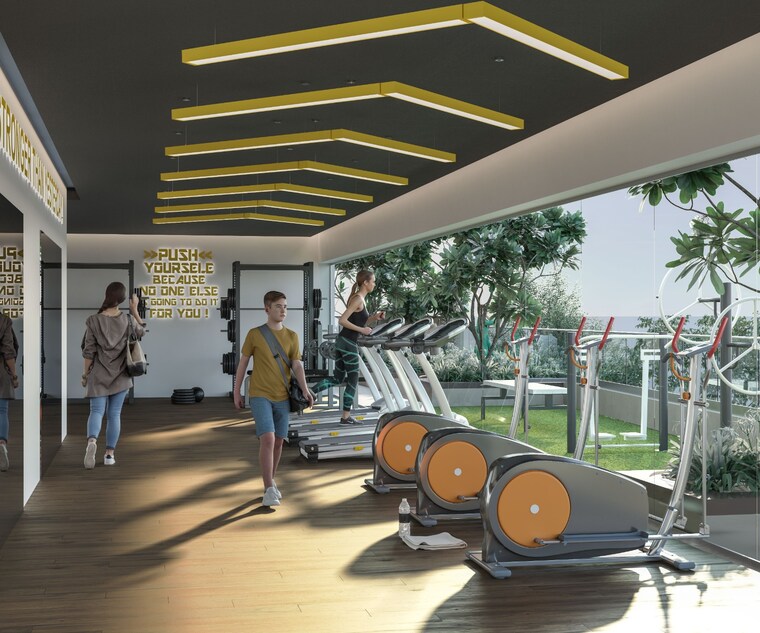Gym, uma-ananta 2 Bedroom 594 Sq.Ft. Apartment In Kharghar Sector 11 Navi Mumbai 9457865