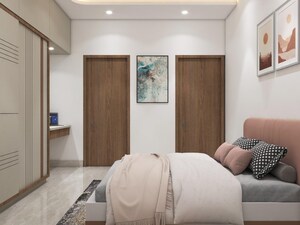 Bedroom in 3 BHK Apartment at Prestige Beverly Hills, Kokapet – for Rent