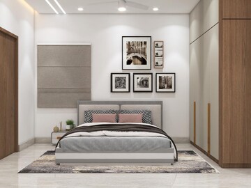 Bedroom in 3 BHK Apartment at Prestige Beverly Hills, Kokapet – for Rent