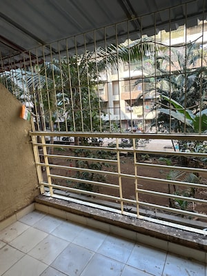 Balcony in 1 BHK Apartment at Satyam Tower Nalasopara, Nalasopara West – for Sale