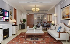 Living Room in 3 BHK Apartment at Emaar Serenity Hills, Sector 86 – for Sale