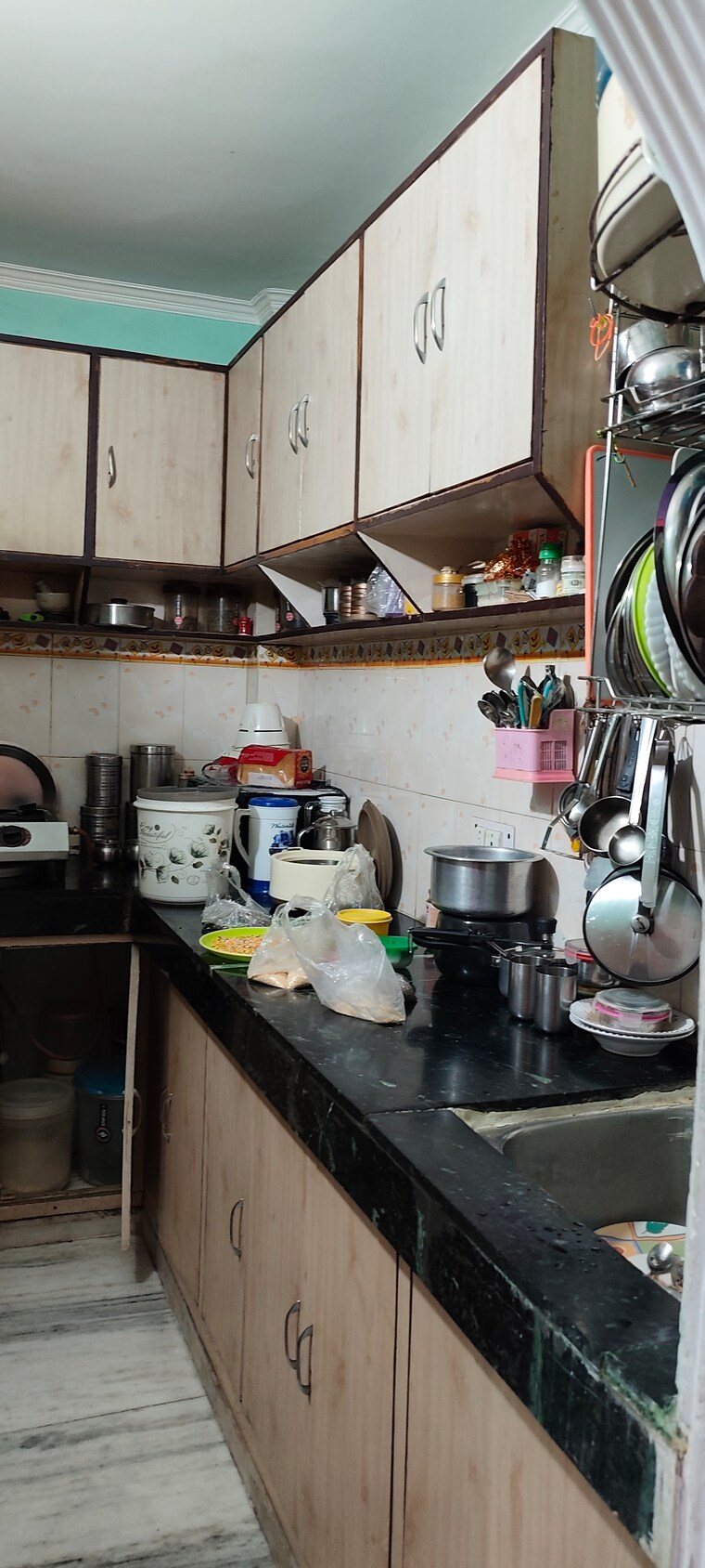 Kitchen, gda-mandakini-apartments 2 Bedroom 1000 Sq.Ft. Apartment In Vaishali Sector 4 Ghaziabad 9458132