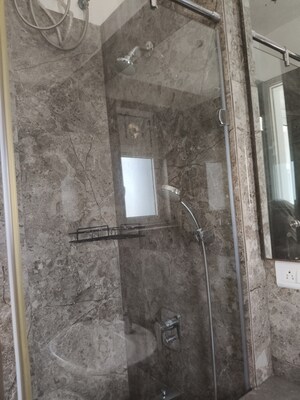 Bathroom in 2 BHK Apartment at L&T Crescent Bay T2, Parel – for Sale