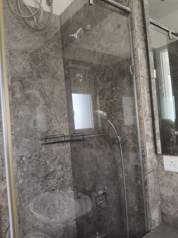 Bathroom in 2 BHK Apartment at L&T Crescent Bay T2, Parel – for Sale