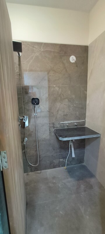 Bathroom in 2 BHK Apartment at Shri Mahavir Krupa CHS, Borivali West – for Sale