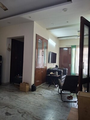 Living Room in 3 BHK Builder Floor at Ansal Plaza Sector-23, Sector 23 – for Rent