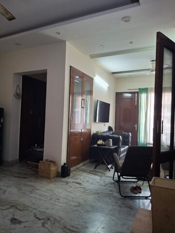 Living Room in 3 BHK Builder Floor at Ansal Plaza Sector-23, Sector 23 – for Rent