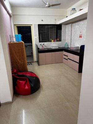 Kitchen in 2 BHK Apartment at Mahavir Bhakti Genesis, Wakad – for Rent