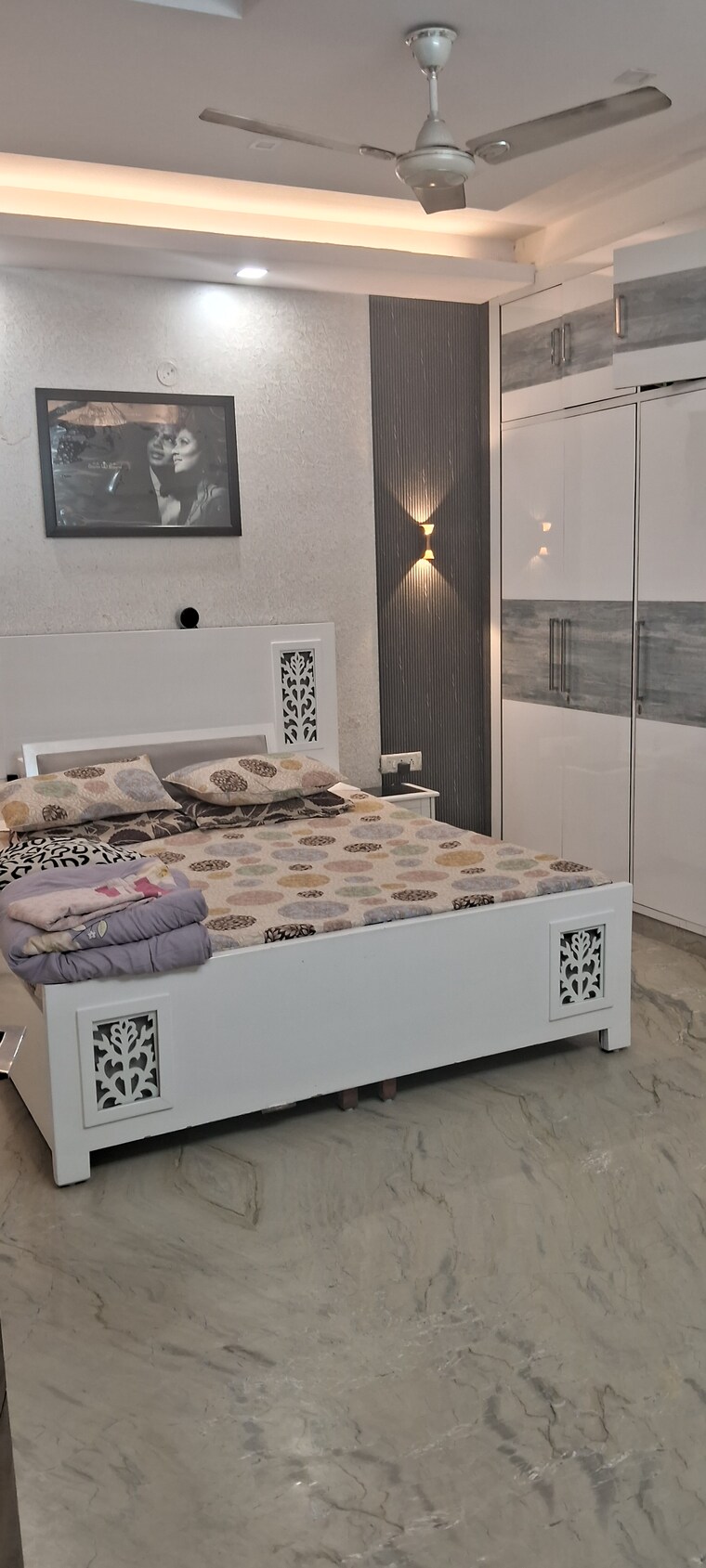 Bedroom, gagan vihar 3.5 Bedroom 1300 Sq.Ft. Builder Floor In Gagan Vihar Delhi 9458442