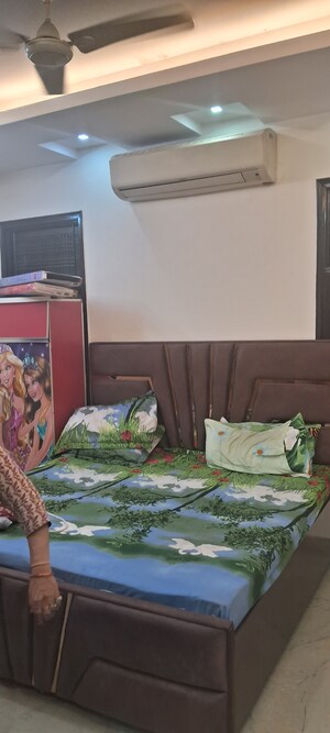 Bedroom in 3.5 BHK Builder Floor at Gagan Vihar – for Sale